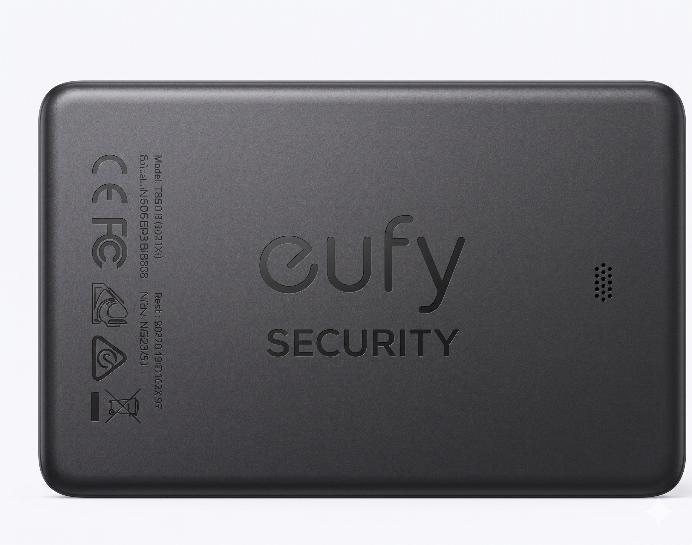 Eufy Security SmartTrack Card (Noir, 1-Pack), Fonctionne avec Apple Find My (iOS uniquement) Étanche, Jusqu'à 3 ans d'autonomie