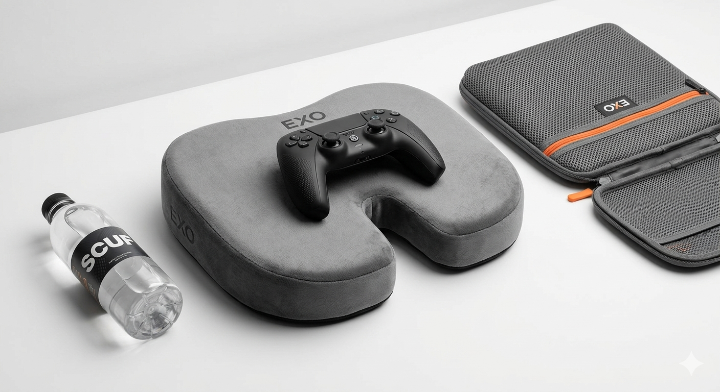 Scuf Exo Coussin de Support Ergonomique pour le jeu Vidéo ou le Télétravail
