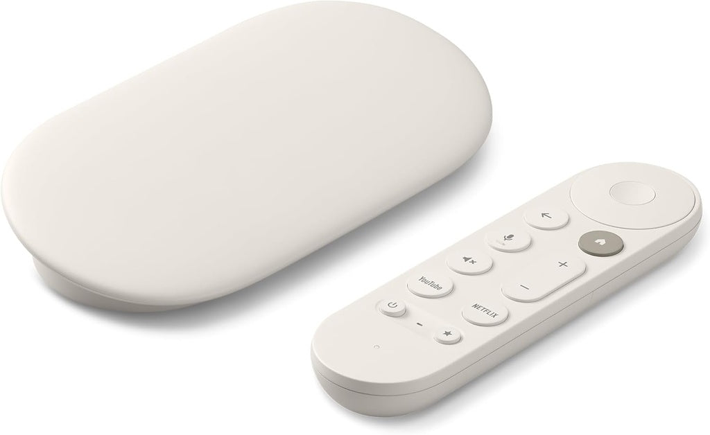 Google TV Streamer 4K – Streaming Rapide sur TV et Recherche vocale Via la télécommande