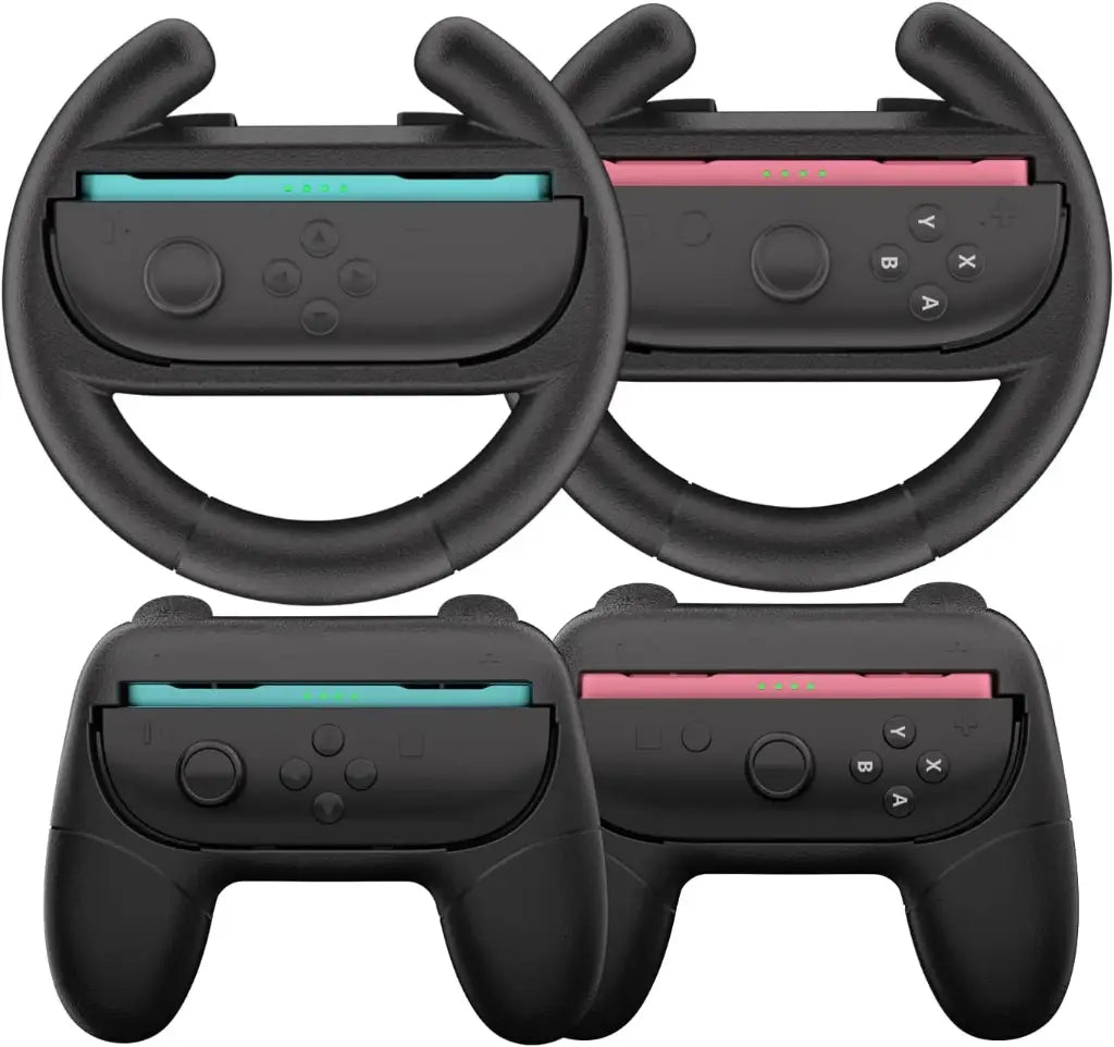 HEYSTOP Volants pour Nintendo Switch 2 [4 en 1] Joy-Con Grip