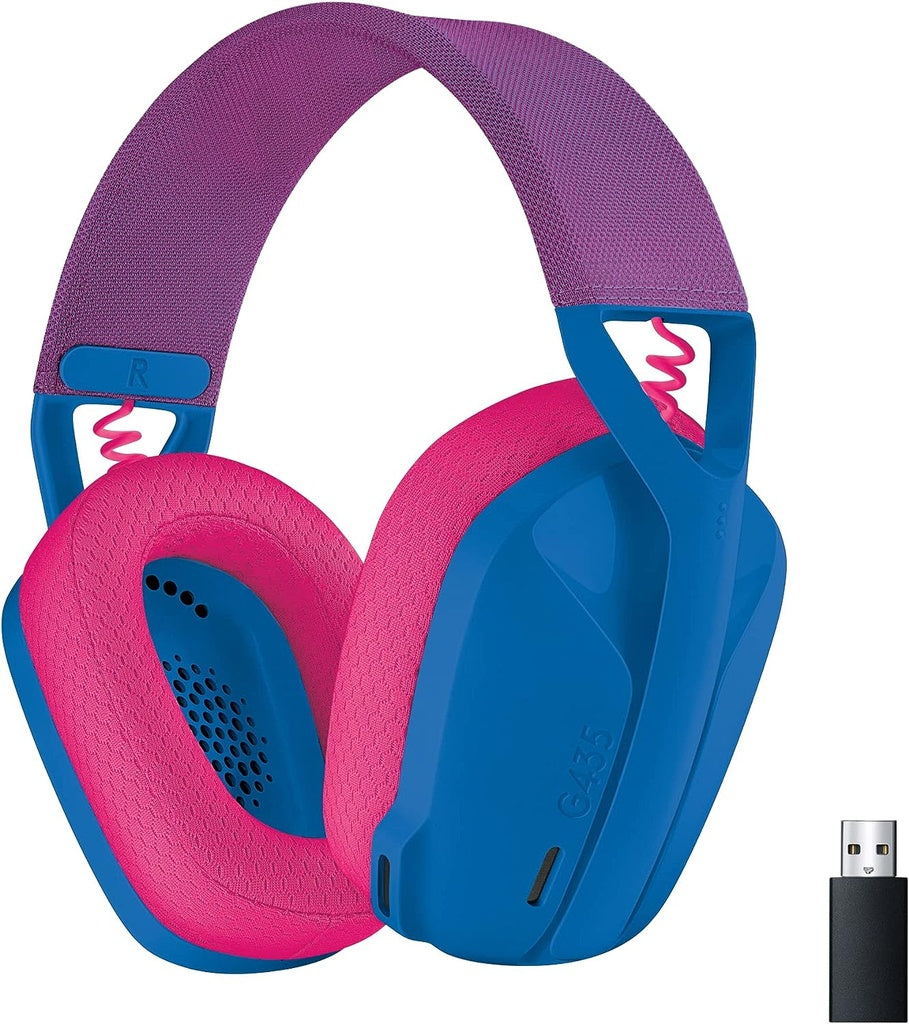 Logitech G435 LIGHTSPEED & Bluetooth Sans Fil Casque Gaming