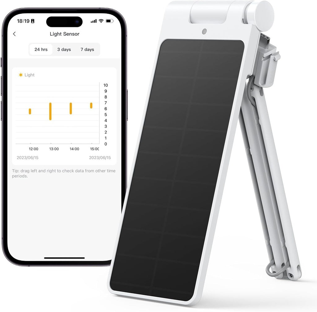 SwitchBot Solaire Panneau Chargeur pour Rideau-3 intelligent