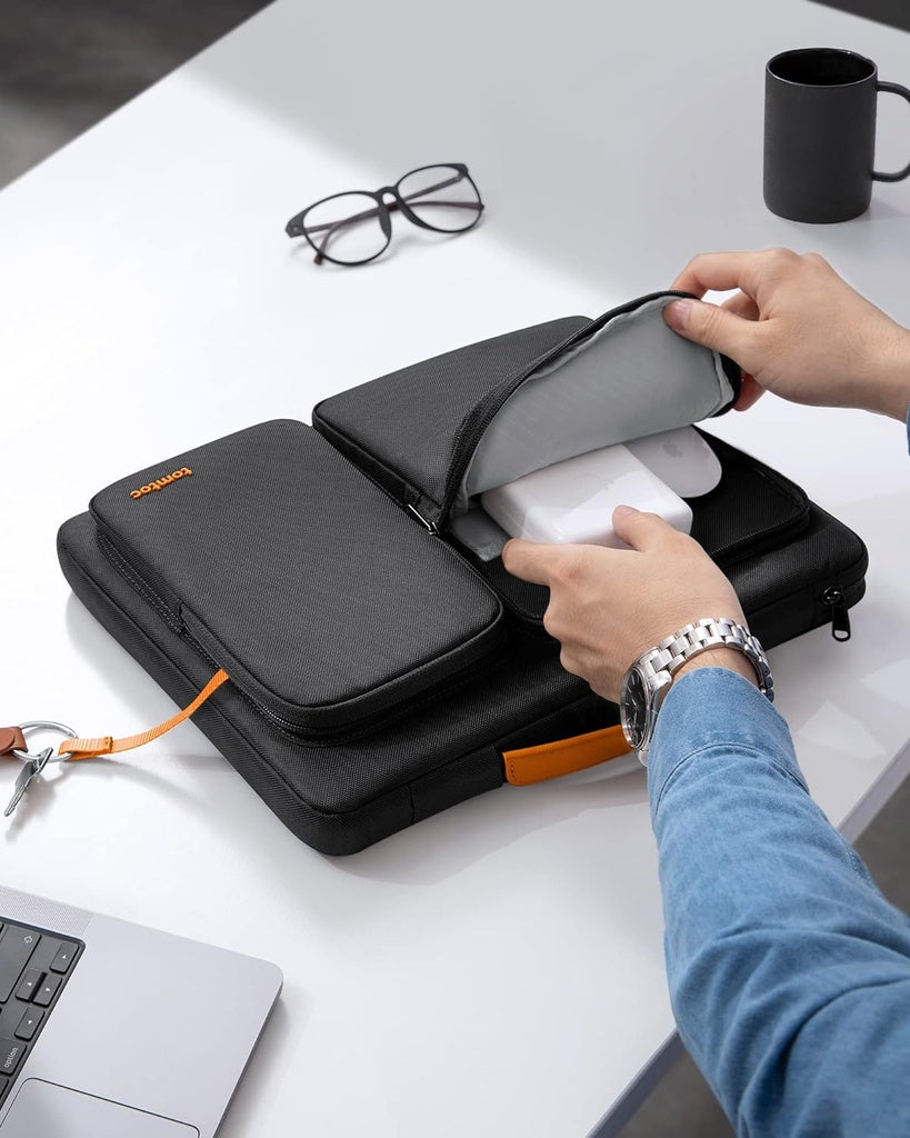 tomtoc 360°  13 Pouces MacBook Air/ Pro Sacoche pour Ordinateur Portable